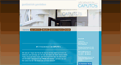 Desktop Screenshot of caputos.de